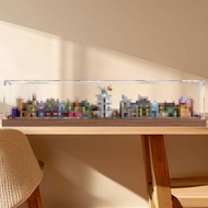 [Transparent Display Box] Mini Diagonal Alley Acrylic Display Box Suitable for Lego 76444 Building B