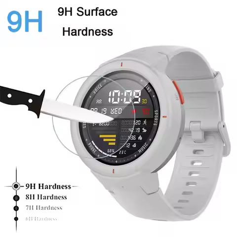 Screen Protector Tempered Glass 9H for Xiaomi Amazfit Verge HD Explosion Proof Glass Film Bubble Fre