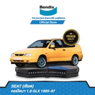 Bendix ผ้าเบรค SEAT Cordoba 1.8 GLX (ปี 1995-97) ดิสเบรคหน้า+ดิสเบรคหลัง (DB1407DB1192)