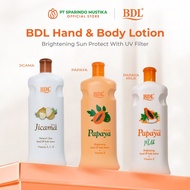 BDL Hand & Body Lotion 600ml Brightening Sun Protect Lotion With UV Filter