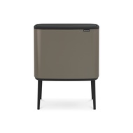 Brabantia Bo Touch Bin, 1 Inner Bucket, 36L - Platinum