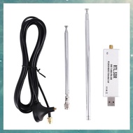 RTL SDR Receiver V3 RTL2832U 0.1MHz-1.7GHz TCXO SMA Receiver with Antenna