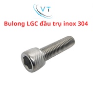 Set Of 50 Screws - Stainless Steel Hexagon Bolt With Head Submersible 304 M4 Is 10mm-40mm In Length