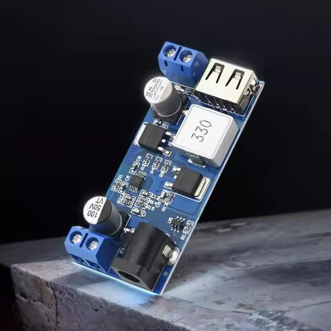 DC-DC 24V/12V To 5V 5A Step Down Power Supply Buck Converter USB Buck Step Down Converter Module Pow