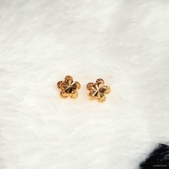 Cute 10K Saudi Gold Earrings
