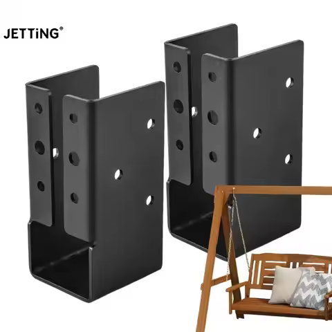 2x4 Joist Hanger Deck Railing Concealed Connectors Heavy Duty Joist Brackets Set Of 2 Woodwork Beam 