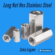 LONG NUT LONG NUT/ M12 X 36 Stainless Steel 304 A2-70. Key 19