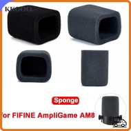 KKGOO 1pcs Mic Windscreen Cover, Sponge Windproof Microphone Muff, Audio Enhancement Replacement Noi