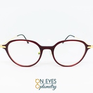 <READY STOCK> EYEGLASS METAL ROUND FRAME T8189 C6