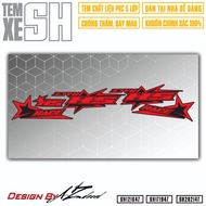 Tem Decal SH Race Mới ƞhất 2025 | SH47 | Tem Rời Hình Dán Xe Máy SH 125i 150i 160i Chống Nước
