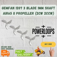 Gemfan 1207 3 Blade 1mm Shaft Air65 II Propeller Propeller Drone (2CW 2CCW)