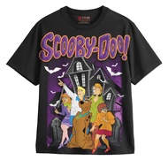 SC00BYYYYY D00000000000 V0L.2 BLACK UNISEX OVERSIZE CARTOON FILM TSHIRT - TFIKS