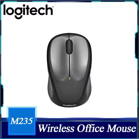 Logitech M235 Wireless Office Mouse Small and Medium-sized Hands Mouse for Notebook/Desktop Computer