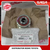 SAGA | Pulley Pulley Dynamo Cas Fortuner VRZ & Hiace 2013 Diesel Original 27415-0L050 / 27415-30010