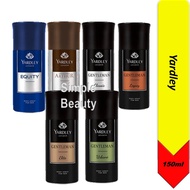Yardley Body Spray For Men,150ML