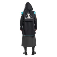 Game Arknights Cosplay Doctor Costume Men Hoodied Jacket Coat Outfits Halloween Carnival Fantasia Ro