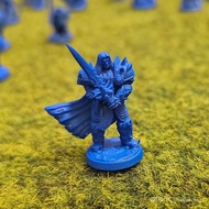 [1985Toys]Warcraft building model, human architecture, flag, miniature figure, painted, self-modelin