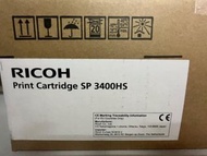 Ricoh 原裝碳粉 3400HS