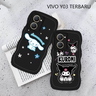 [BG08] New VIVO Y03 Type Wave Softcase - Handphone Case - Handphone Protector - Handphone Case