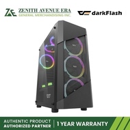 Darkflash POLLUX Mid-tower ATX Gaming Case BlackWhite