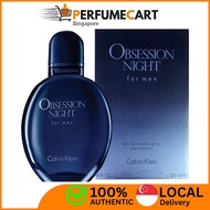 Calvin Klein Obsession Night Edt For Men 125ml [Brand New 100% Authentic Perfume Cart]