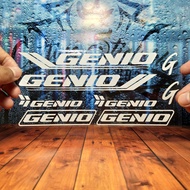 Cutting Stiker Genio Variasi Sepeda Sticker Frame Aksesoris Body Mtb Lipat