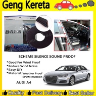 (4 Doors) Audi A4 SCHEME SILENCE (Double D) DIY Air Tight Sound Proof