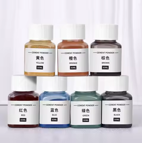 30ml Gypsum Cement Coloring Planter Pigment Gypsum Powder Color Concentrate Concrete Cement Plaster 