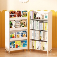 Storage Storage Bookcase Mobile Reading Bookshelf Shelf Shelf Children's Book Shelf Rotating Library