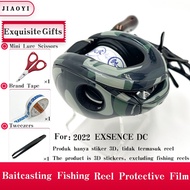 Reel 3D Protective Film SHIMANO 2022 EXSENCE DC Fishing Reel Sticker Baitcasting Reel Film Spinning Reel Saltwater Reel Special Color Modification film