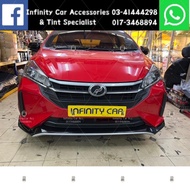 Perodua Myvi Facelift 2022 OEM Gear Up Bodykit Skirt With Paint ABS