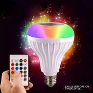 Rgb LED music light, RGB speaker bulb, wireless bluetooth speaker