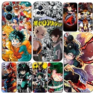 Case For Vivo V5 V5S V7 PLUS + V11i  V11 Pro Phone Back Cover Soft Black Tpu My hero academia