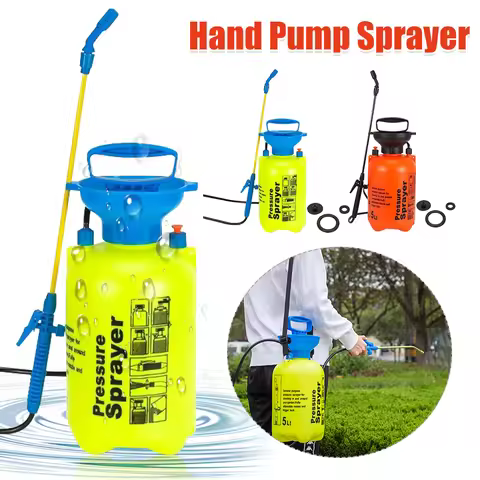 5L Water Pump Pressure Sprayer 2 Spray Modes Pressure Sprayers Hand Pump Plant Spray Bottle for Agri