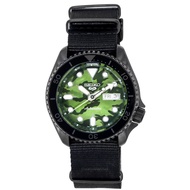 [Creationwatches] Seiko 5 Sports SKX Street Style Nylon Strap Camouflage Dial Automatic SRPJ37K1 100M Mens Watch