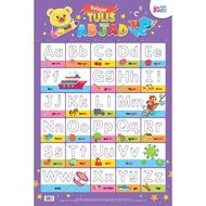 Poster Belajar Tulis Abjad