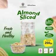 Almonesia - Almond Sliced 250 gr (Almond Topping/ Almond Slices/ Almond Slices/ Almond Slices)