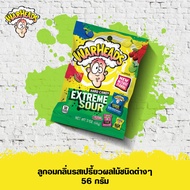 WARHEADS ลูกอมรสเปรี้ยวกลิ่นผลไม้ ชนิดต่างๆ (EXTREME SOUR HARD CANDY)