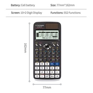 FX991EX Scientific Calculator Function Calculator 552 Function Matrix Compound Solution Equation Neu