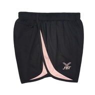 FBT Shorts Back Zip Pocket #SB2006 [Black/Light Pink]