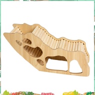 Washable Hamster Hidden Wooden Hamster House Small Pet Castle with Rock Climb Ladder Dwarf Mouse Pet