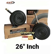 CST Bicycle Inner Tube 26" Inch