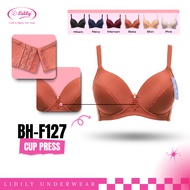 Lidily - Women's Bra Cup Press Daily Bra Comfortable to Wear, Good Support Size 38-44 BH F127