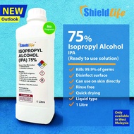 Isopropyl Alcohol ( IPA ) 75% 1 Litre/500ML -  Sanitizer (Ready Stock)
