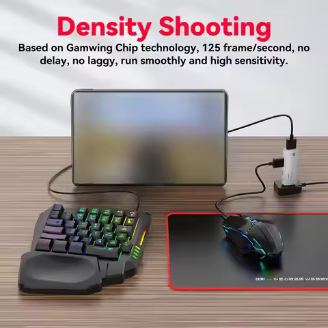 For X8/x8 Pro Jiaying's New Mobile Game Keyboard And Converter Universal Model BT Mouse Supports Con