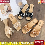 READY STOCK  Women' Ribon Sandal  /Selipar Perempuan wedges Jelly 2313 Size 36-40
