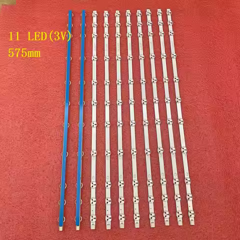 11LED LED Strip for telefunkent 32dth401 TFA32472SWHD17 LC32LD145K VES315WNDL-01 17DLB32NER1 VES315W