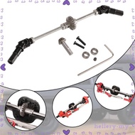 [HelleryMY] RC Axle Gear Bridge Shaft, Metal, Lightweight, Replaces Accessory Front Axle