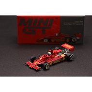 1/64 MINIGT No. 808 Lotus Lotus 78 #6 Gunnar Nilsson 1977 GP Brand New Ready Stock Alloy Car Model P