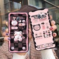 Samsung J310 / J3 2016 / J5 2016 / J5 10 / J7 2016 / J710 case with bear, white rabbit, cute and bea